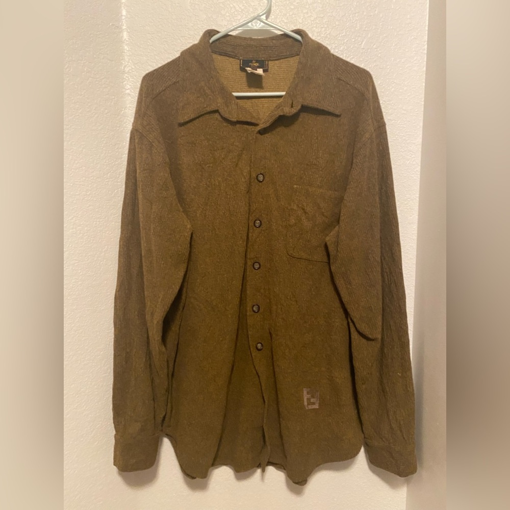 Authentic fendi polo shirt for men